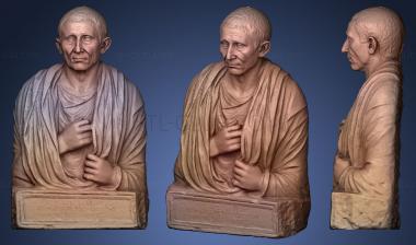 3D модель Бюст Ганди (STL)